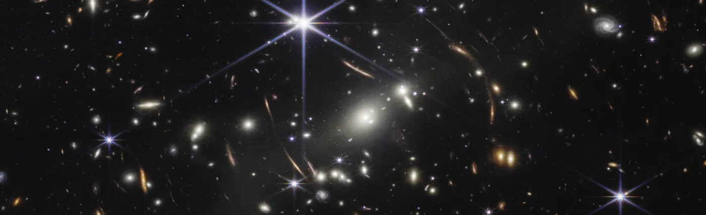 NASA’s James Webb Space Telescope has produced the deepest and sharpest infrared image of the distant universe to date. Known as Webb’s First Deep Field, this image of galaxy cluster SMACS 0723 is overflowing with detail.