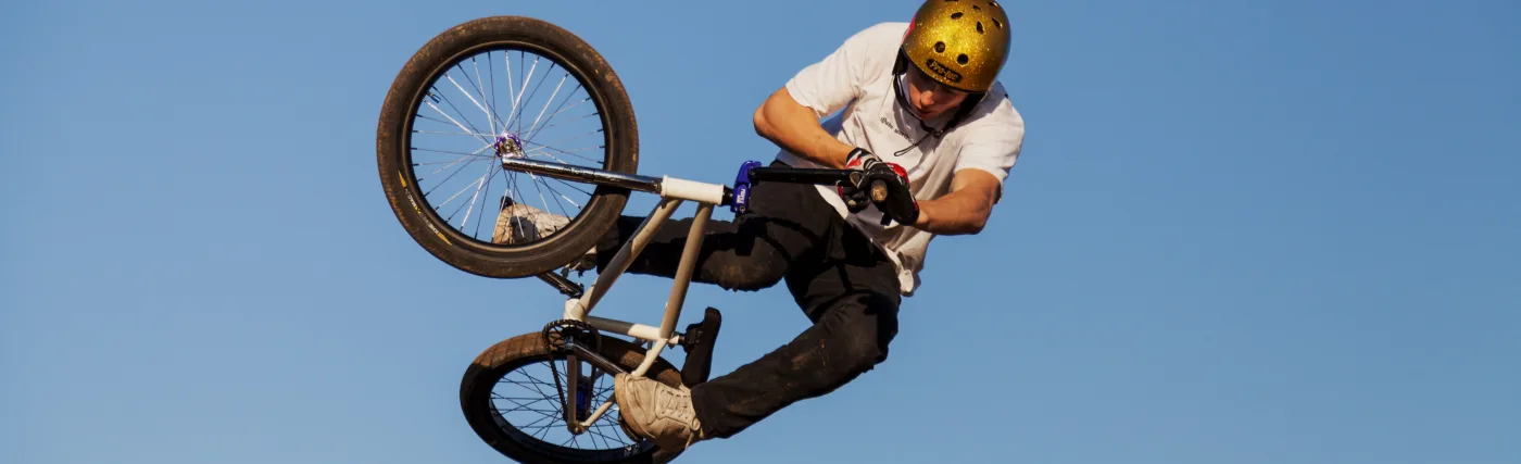 Dirt jump, Kirrweiler, Rhineland-Palatinate, Germany