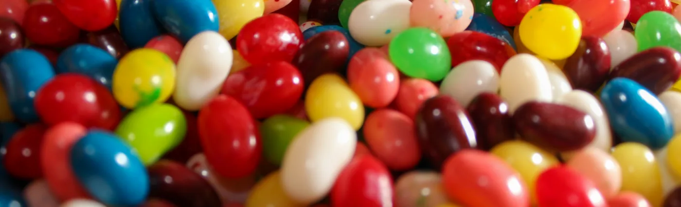 Mulitcolored Jelly Beans