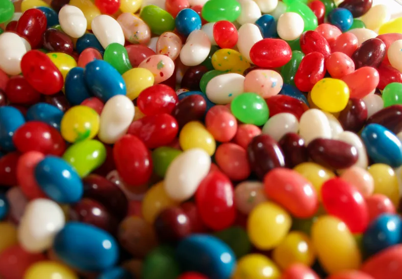 Mulitcolored Jelly Beans