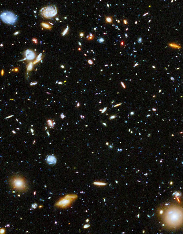 The Universe is crammed with galaxies, as illustrated by the Hubble Ultra-Deep Field (pictured), but if it’s brighter than expected, then there could be even more galactic structures than previously thought.