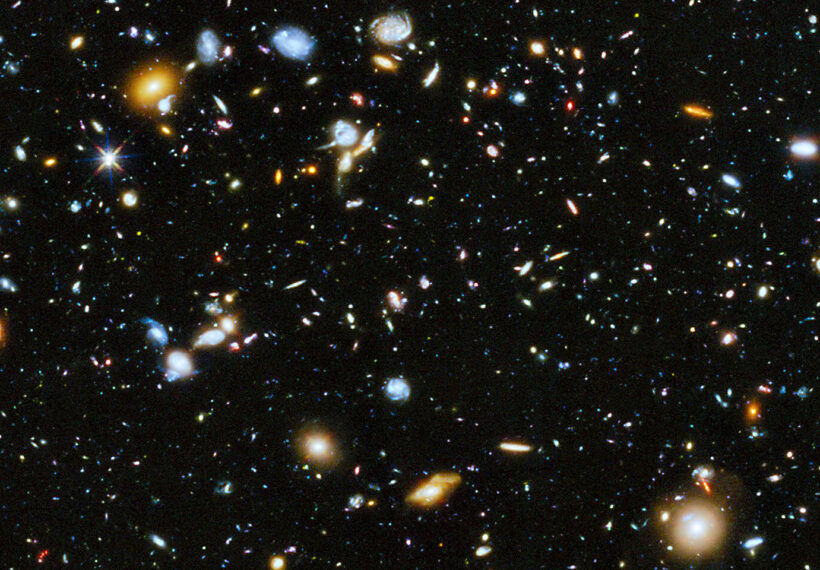 The Universe is crammed with galaxies, as illustrated by the Hubble Ultra-Deep Field (pictured), but if it’s brighter than expected, then there could be even more galactic structures than previously thought.