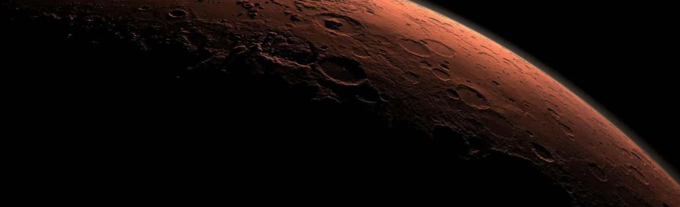 Mars sunrise