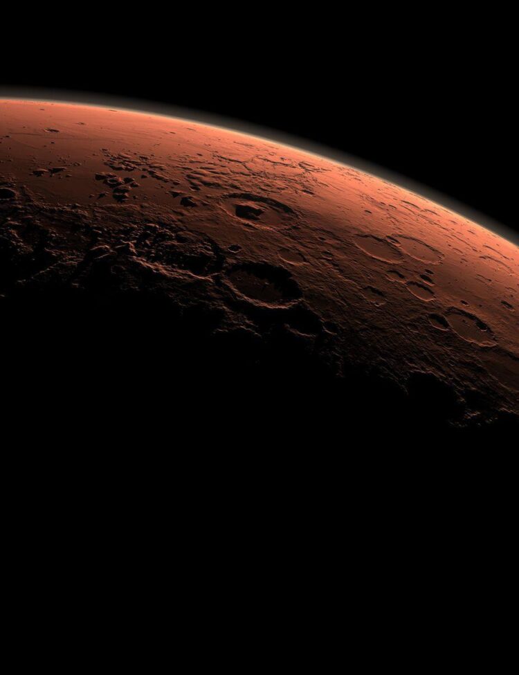 Mars sunrise