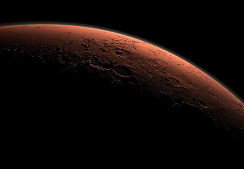 Mars sunrise