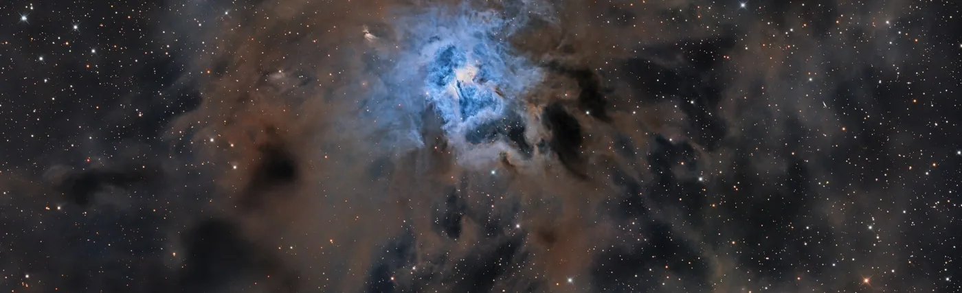 NGC 7023 -The Iris Nebula is a bright reflection nebula in the constellation Cepheus.