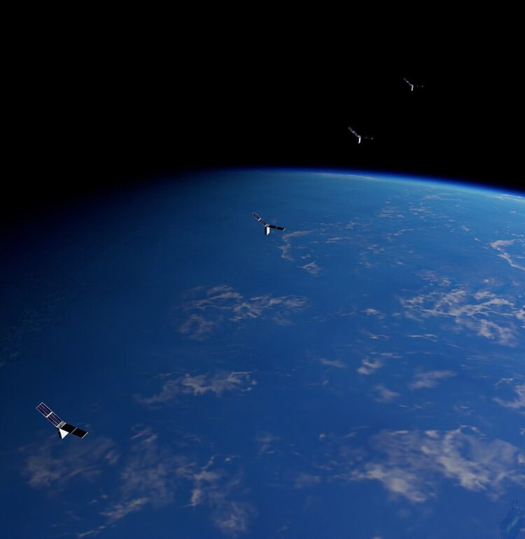 NASA’s Starling six-month mission will use a team of four CubeSats in low-Earth orbit to test technologies that let spacecraft operate in a synchronized manner without resources from the ground. The technologies will advance capabilities in swarm maneuver planning and execution, communications networking, relative navigation, and autonomous coordination between spacecraft.
