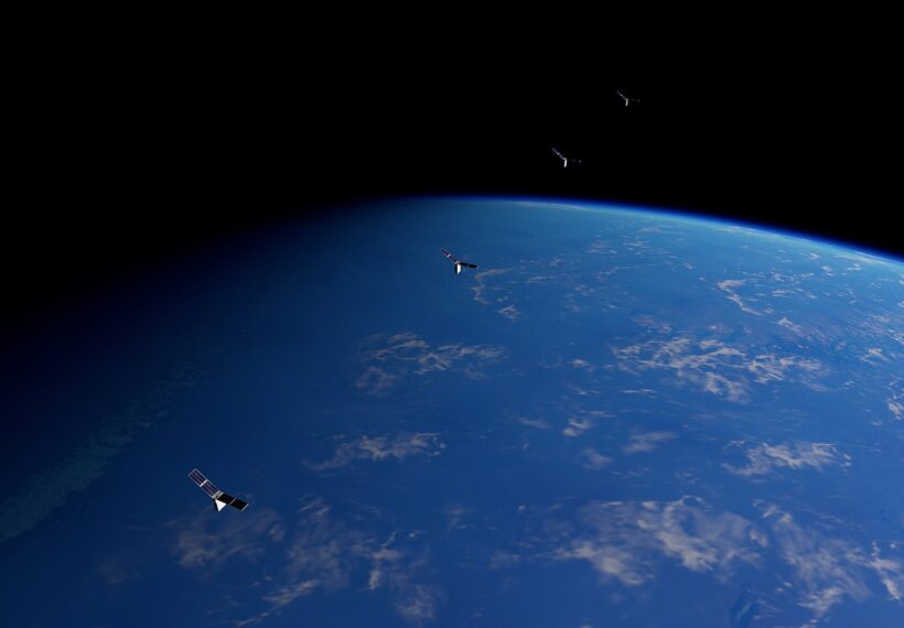 NASA’s Starling six-month mission will use a team of four CubeSats in low-Earth orbit to test technologies that let spacecraft operate in a synchronized manner without resources from the ground. The technologies will advance capabilities in swarm maneuver planning and execution, communications networking, relative navigation, and autonomous coordination between spacecraft.