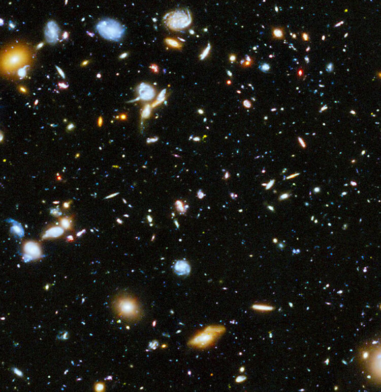 The Universe is crammed with galaxies, as illustrated by the Hubble Ultra-Deep Field (pictured), but if it’s brighter than expected, then there could be even more galactic structures than previously thought.