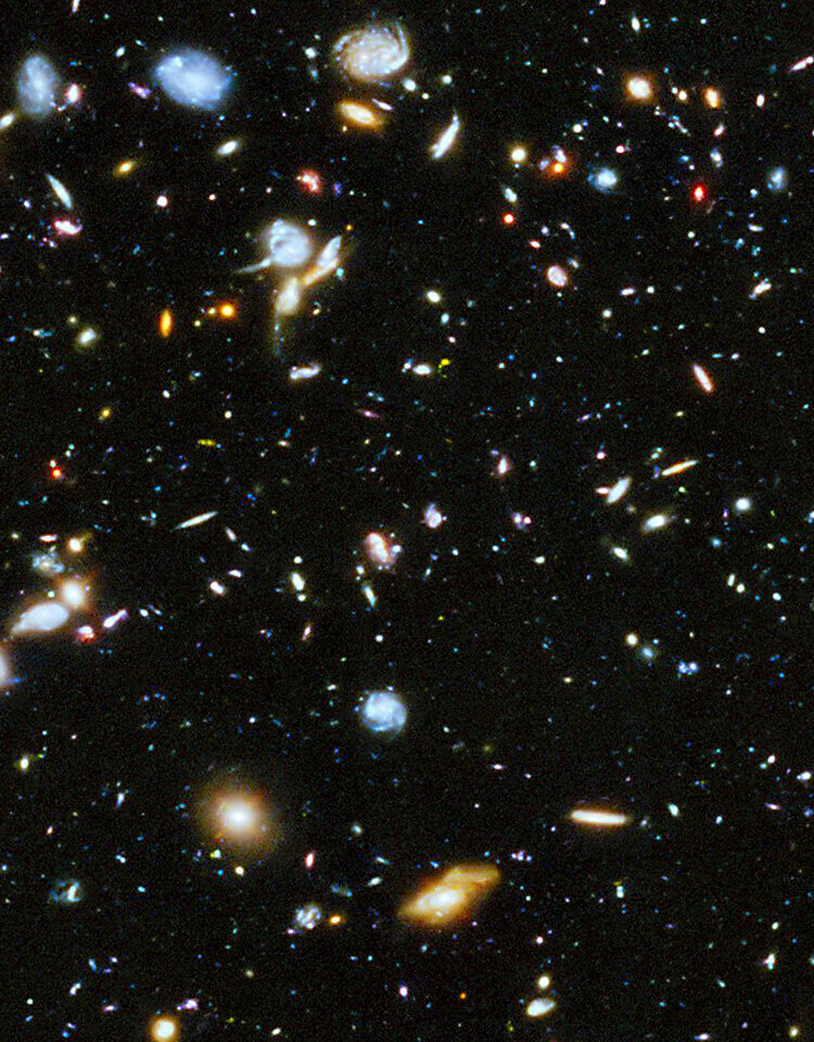 The Universe is crammed with galaxies, as illustrated by the Hubble Ultra-Deep Field (pictured), but if it’s brighter than expected, then there could be even more galactic structures than previously thought.