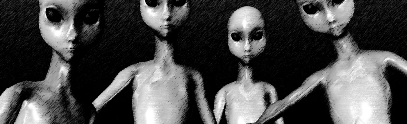 POV of an alien abduction experience.