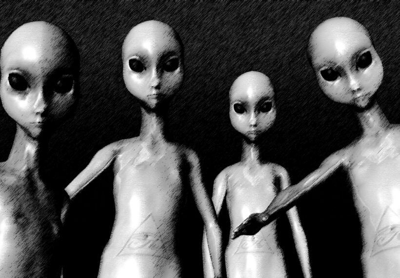 POV of an alien abduction experience.