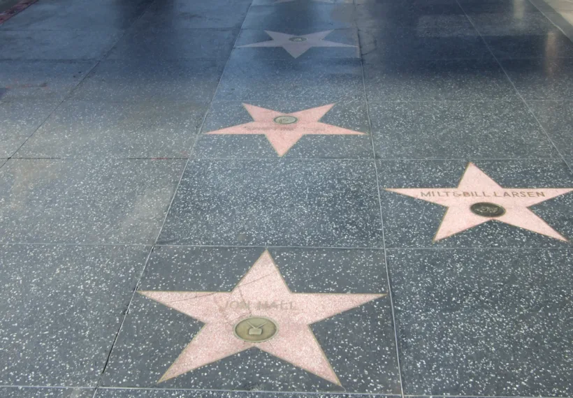Stars on the Hollywood Walk of Fame