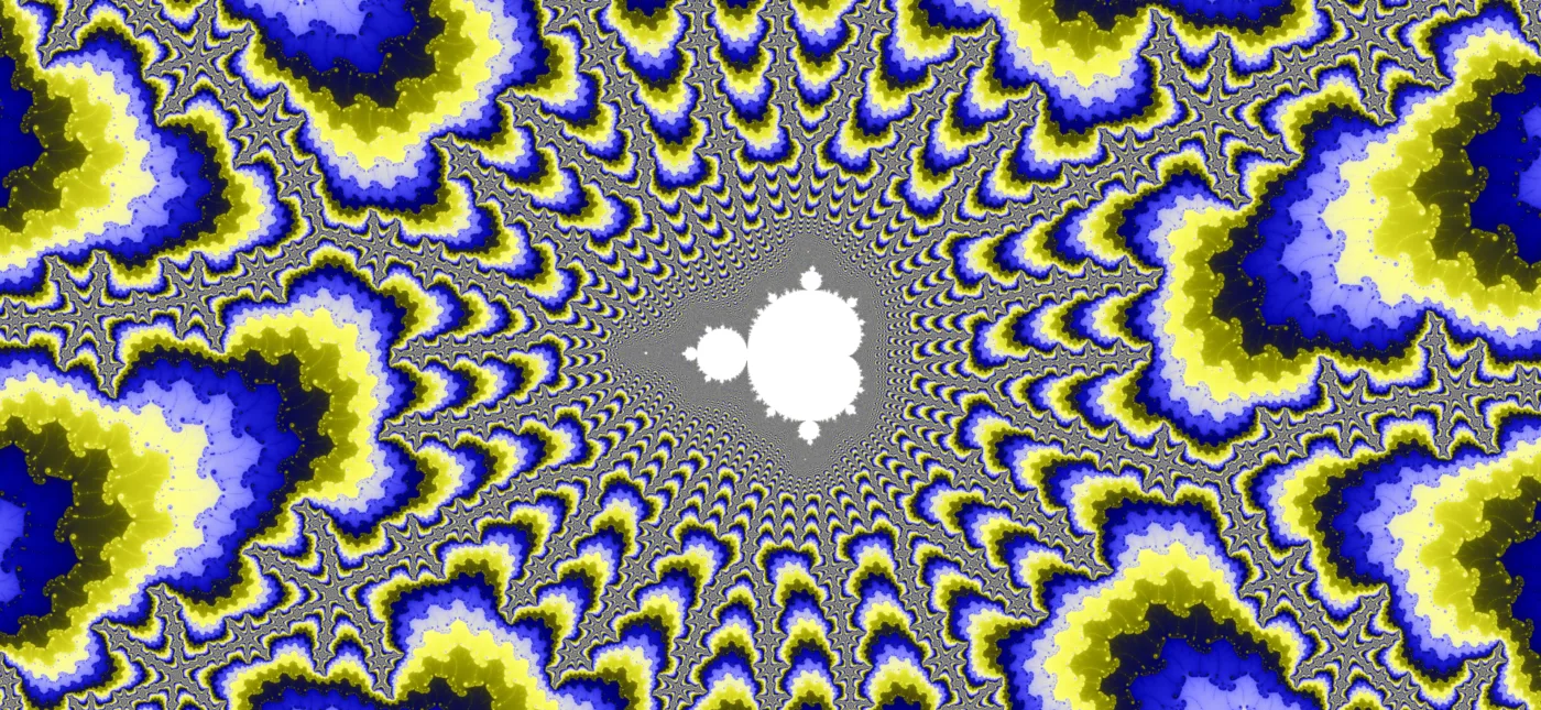 Fragment of the Mandelbrot set
