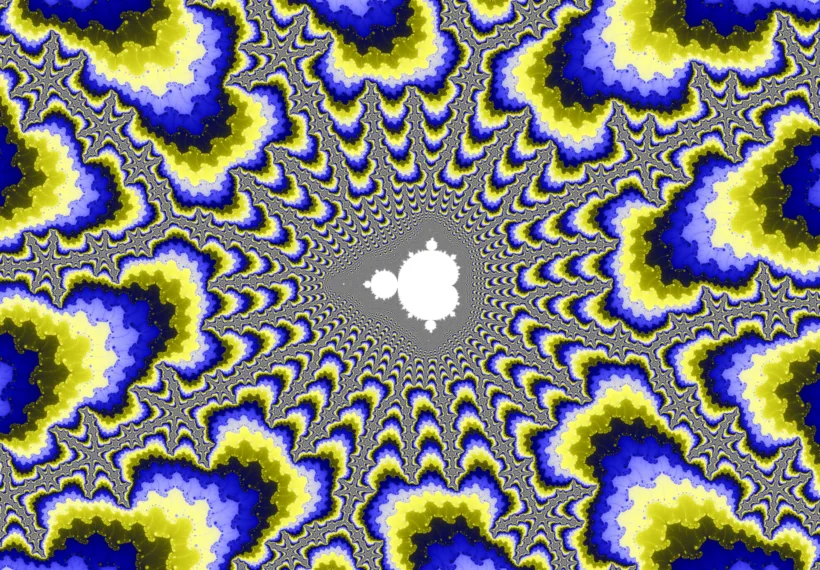 Fragment of the Mandelbrot set