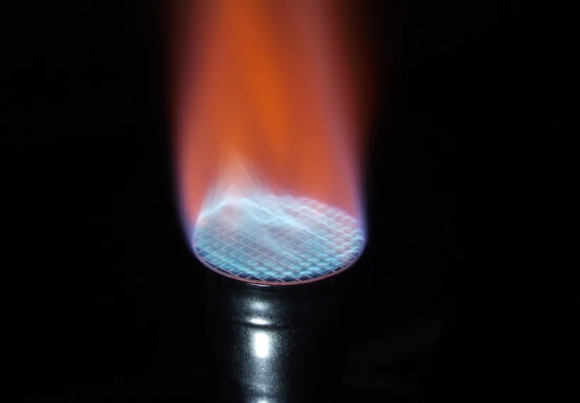 burner flame
